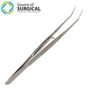 Manual Dental Tweezers Stainless Steel Forceps <b>Basis</b> <b>of</b> <b>Surgical</b> <b>Instruments</b> for Dental Operations - Product Image 1