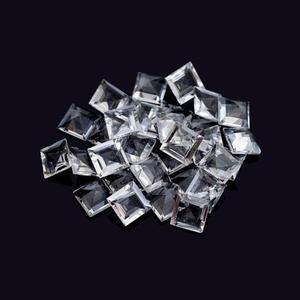 Topaze blanche naturelle de 3mm, coupe de princesse, prix de gros, fabricant de pierres précieuses, boutique en ligne, pierres pour la fabrication de bijoux, fournisseur en ligne - Product Image 1