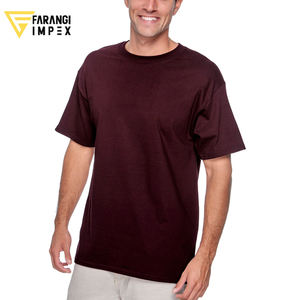 Camisas de sublimación de sensación de algodón Unisex de alta calidad, camisas de poliéster 100% para espacios en blanco de sublimación, camiseta personalizada, Impresión de logotipo - Product Image 3