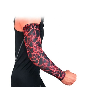 PIHA SPORTS UV Protection Breathable <b>Rechargeable</b> Cooling Sun Protection Unisex Compression Arm Sleeves Tattoo Coverage for - Product Image 1