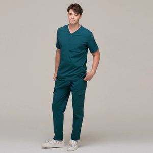 ชุดยูนิฟอร์มแพทย์คอวีสำหรับผู้หญิงจากโรงงานขายส่ง สีและขนาดตามสั่ง ชุดยูนิฟอร์มโรงพยาบาลเชอโรกี - Product Image 4