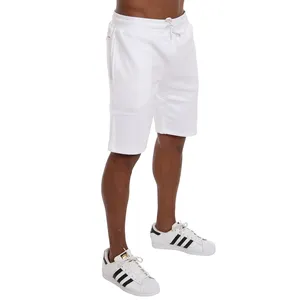 Großhandel Custom LOGO Herren Workout 100% Baumwolle Französisch Terry Shorts Sport Männer Fitness Sweat Shorts made in Pakistan