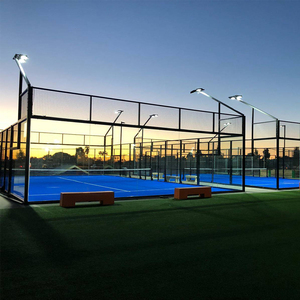 Cancha de Pádel de Diseño Nuevo 2026, Plataforma Panorámica para Tenis de Pádel, Césped <span class=keywords><strong>Artificial</strong></span> con <span class=keywords><strong>Precio</strong></span> de Fábrica - Product Image 2