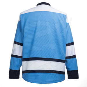 Jersey de hockey sobre hielo para adultos de secado rápido de diseño personalizado con sublimación de nombre de equipo personalizado - Product Image 4