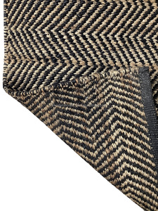 Moquette en Jute tendance, intérieur en chanvre, tons naturels, tapis pour décoration de maison, accessoire fait à la main, style moderne, - Product Image 3