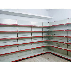 พร้อมที่จะจัดส่งแสดงซูเปอร์มาร์เก็ตชั้นวางระบบ Racking ร้านขายของชำชั้นวางด้วยวัสดุที่มีคุณภาพดีและชั้นวางความจุสูง - Product Image 1