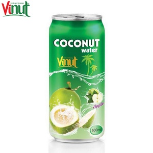 Offre Spéciale 500ml d'eau de coco avec Apple Fournisseur OEM/ODM Certifié GMP Vietnam Échantillon gratuit - Product Image 1