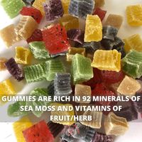 Gommes en mousse de mer, vente en gros, Passion naturelle, gingembre, fleur de pivoine, saveur Pandan et cgao