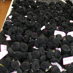 Paquetes de cabello Remy virgen vietnamita de alta calidad, extensiones de cabello humano real alineadas con cutícula, venta al por mayor directa de fábrica - Product Image 1