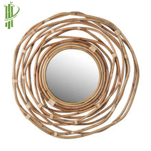 2023กระจกหวายทรงกลมผลิตจากโรงงานตามสั่ง - Product Image 1