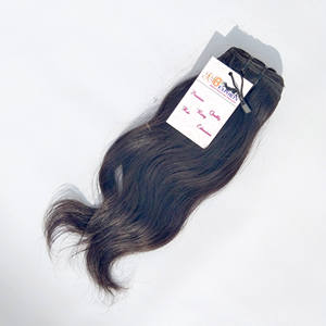 Paquete de cabello indio crudo alineado con cutícula virgen, mechones de cabello virgen indio, cabello de visón virgen alineado con cutícula Remy 100% - Product Image 3