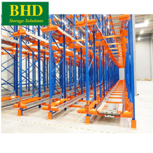 BHD Semi Automatic High Density Radio Shuttle <b>Racking</b> System Powder Coated Finish 500-5000kg Capacity Customizable Size <b>for</b> - Product Image 5
