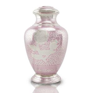 Urne funéraire faite à la main en métal de style européen avec couvercle design personnalisé en gros - Product Image 6