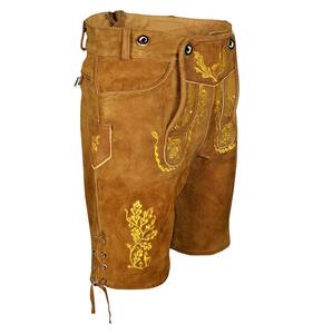 ชุดเยอรมัน Trachten สวม Oktoberfest,กางเกงขาสั้นบาวาเรียเลือกโลโก้ได้ - Product Image 3