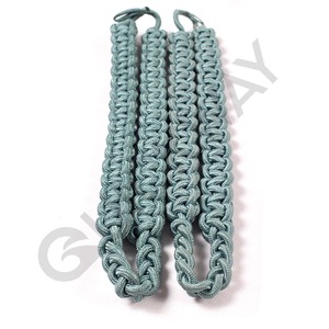 Wholesale Comfortable Silk Polyester Shoulder Cords Ceremonial Uniform Accessories Custom Color Low Price Sale 2024 - Product Image 5
