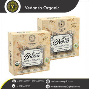 Longue durée Semi-Permanent Sourcils Henné Poudre Marque Privée Brun Foncé Couleur des Cheveux pour la Teinture des Sourcils - Product Image 2