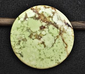 Gema Natural de limón y crisoprasa, cabuchón de alta calidad, Gema suelta - Product Image 1