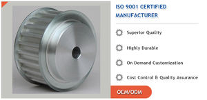 Polea de sincronización Industrial, Material de aluminio de alta calidad, excelente durabilidad, de la India - Product Image 2