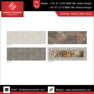 Venta al por mayor de alta calidad Modelo Evergreen superficie especial 250x750mm cerámica digital impresa azulejos de pared para sala de conferencias. - Product Image 4