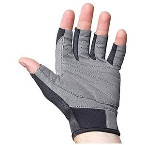Guantes de Navegación y Vela de Cuero Impermeables y Transpirables con Logotipo Personalizado de Alta Calidad OEM, Cierre de Gancho y Bucle, Unisex, Dedos Cortos, Nuevos - Product Image 2