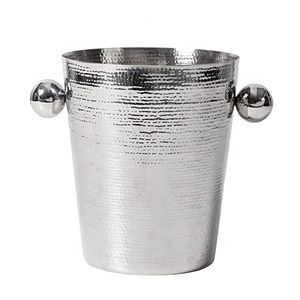 Enfriador de barra de botella pesado de cubo de hielo de cerveza de vino de acero inoxidable para fiestas o cualquier tipo de personalización de ocasión - Product Image 1