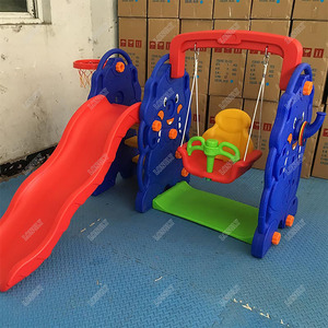 Tobogán y Columpio de Plástico de Alta Calidad para Niños, para Interiores, para Preescolar - Product Image 4