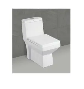 الكريستال الأبيض السيراميك كرسي الحمام المتصل المياه خزانة