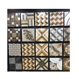 Carreaux personnalisés aux couleurs vives Designs de luxe 400x400mm Carreaux de sol émaillés en céramique au prix de gros pour Resellig. - Product Image 1