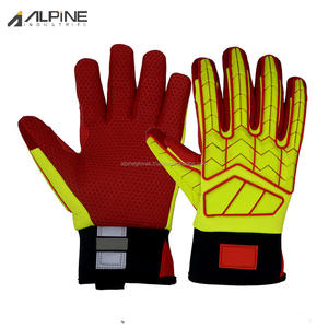 Gants de sécurité XL pour mécaniciens, conducteurs, travail, en nitrile, latex, cuir, résistants aux chocs, pour travaux en hauteur, pétrole, gaz, soudage, ignifuges, anti-coupures, en peau de chèvre, alpins - Product Image 6