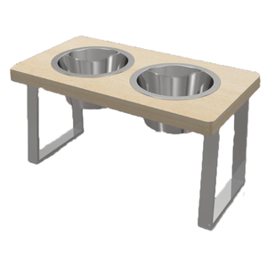 <b>Dog</b> <b>Bowl</b> with Iron <b>Stand</b> <b>Dog</b> <b>Bowl</b> Custom logo <b>Dog</b> Plate <b>Bowl</b> Stainless Steel Fashionable Trending Design with <b>Stand</b> - Product Image 5