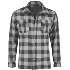 Pakistan Best CE Approved Whole <b>Sale</b> Cotton Woven Flannel Motorbike Riding Protective Shirt, Soft Fabric & Removable Protectors - Product Image 1