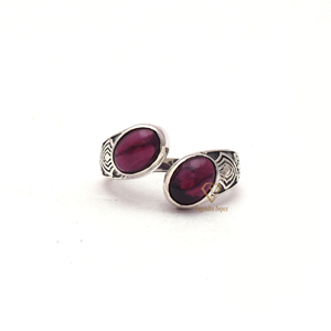 Vintage Natural Red Garnet Gemstone <b>Ring</b> 925 Sterling <b>Silver</b> Handmade <b>Silver</b> Bezel <b>Set</b> Antique <b>Ring</b> For Wholesale Suppliers - Product Image 1
