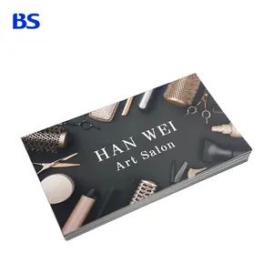 كتيب الفضة Suppliers-Custom Business Card Printing Matte Gloss Lamination Hot Foil Stamping Gold Silver Spot UV Paper Printed card