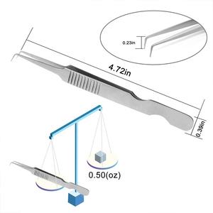 Pinces à épiler d'extension de sourcils pour maquillage et outils personnalisés Ensemble de pinces à cils pour réfrigérateur de beauté - Product Image 1