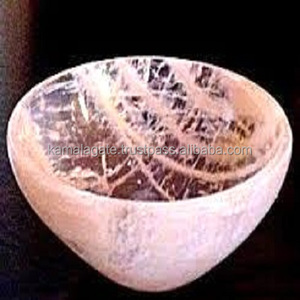 Cuenco Tallado de Cuarzo Rosa y Ágata de 4 Pulgadas, Piedra de Cristal Natural Semipreciosa, Hecho a Mano, Coleccionable Metafísico - Product Image 2