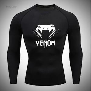 Camiseta de compresión para hombre, camisetas deportivas de entrenamiento para gimnasio, boxeo, Kickboxing - Product Image 6