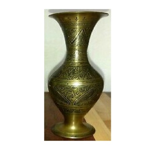 High Quality Metal <b>Flower</b> Pot Indian Hand Craved <b>Black</b> Home Decorative <b>Flower</b> <b>Vases</b> For Table Decor . - Product Image 6