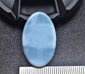 Ovalado azul ovalado, piedras preciosas personalizadas, forma y tamaño bien pulido, hechas a mano - Product Image 5