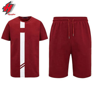 Unisex Custom Logo Plus Size Sports Tracksuit Men's Casual Fitness Windproof Workout <b>Athletic</b> Track Suit Printed Tshirt Summer - Product Image 6