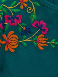 2020 Fabricación de OEM vestidos de niñas diseño bordado de manga larga bebé vestido 6 años vestidos para niñas - Product Image 2