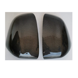 In Fibra di carbonio Specchio Laterale Della Copertura per <span class=keywords><strong>BMW</strong></span> Nuovo X3 Nuovo X4 G02 Nuovo <span class=keywords><strong>X5</strong></span> G05 2019 Nero - Product Image 2
