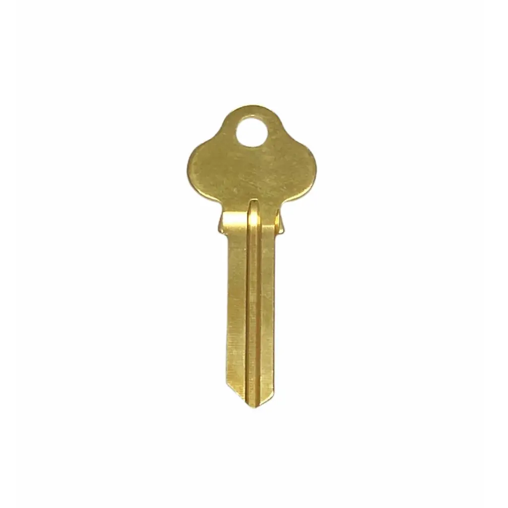 Cerradura de puerta para el hogar, llave de latón en blanco, fabricante profesional