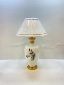 Lampe de table éléphant de luxe en laiton doré, figurine animale, lampe de bureau avec abat-jour à motif découpé pour salon - Product Image 5