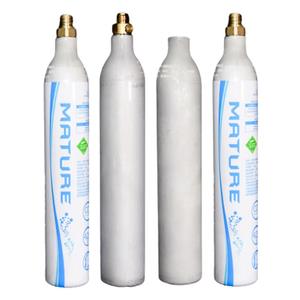 Offre Spéciale 0.6L machine à eau PÉTILLANTE co2 cylindre en aluminium avec valve - Product Image 1