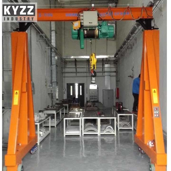 Lifting Steel Pipe Wood Stone Gantry Crane For Sale In Dubai