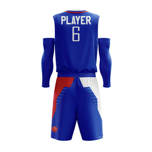 Traje de sublimación de chaleco suelto, camisetas de baloncesto en blanco, uniformes - Product Image 4