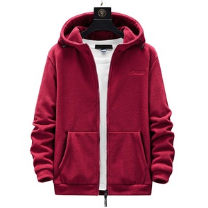 Sudadera con capucha personalizada de lana para hombre Sudadera con capucha de mezcla de algodón con forro de la mejor calidad Producto de venta superior Sudadera con capucha - Product Image 1