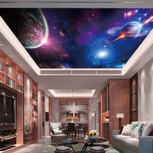 Carta da Parati 3D Moderna con Motivo Stellato, Murale 5D Personalizzabile - Product Image 5