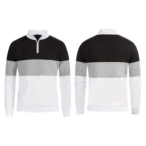 Survêtement de sport rayé pour hommes coupe ajustée personnalisé été confortable élégant haut tendance survêtement grande taille Option - Product Image 4