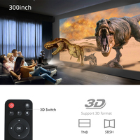 Projecteur DLP Pico Mini Portable Android R15, 350 Lumens, 1280x800, Haut-parleurs Intégrés, Mémoire 16 Go, LED, pour Affaires et Éducation